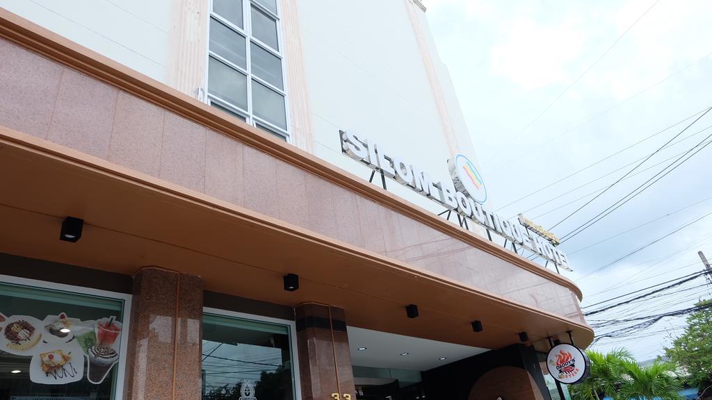 Silom Boutique Hotel Hatyai Hat Yai Exterior foto
